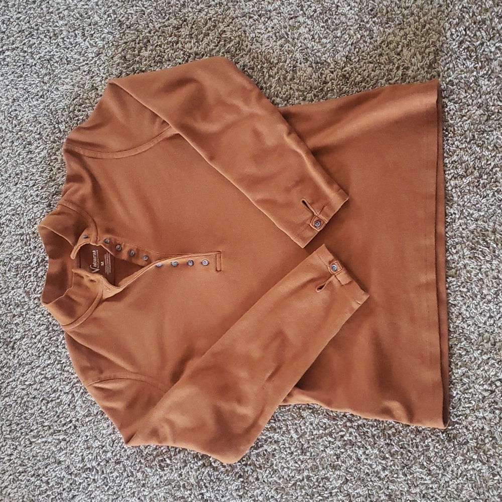 Natural Reflections Rust Long Sleeve